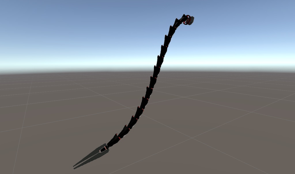 【VRChat】サイバー角&尻尾【7アバター対応】