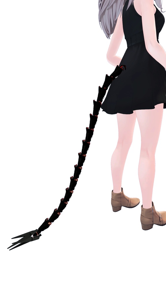 【VRChat】サイバー角&尻尾【7アバター対応】