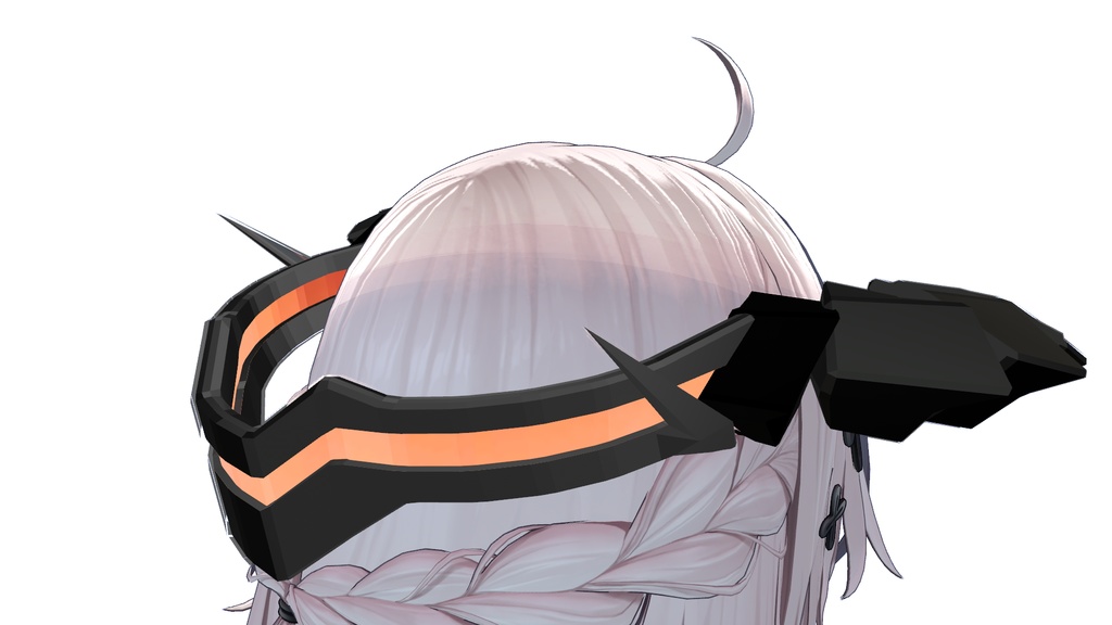 【VRChat】サイバー角&尻尾【7アバター対応】