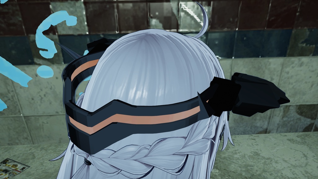 【VRChat】サイバー角&尻尾【7アバター対応】