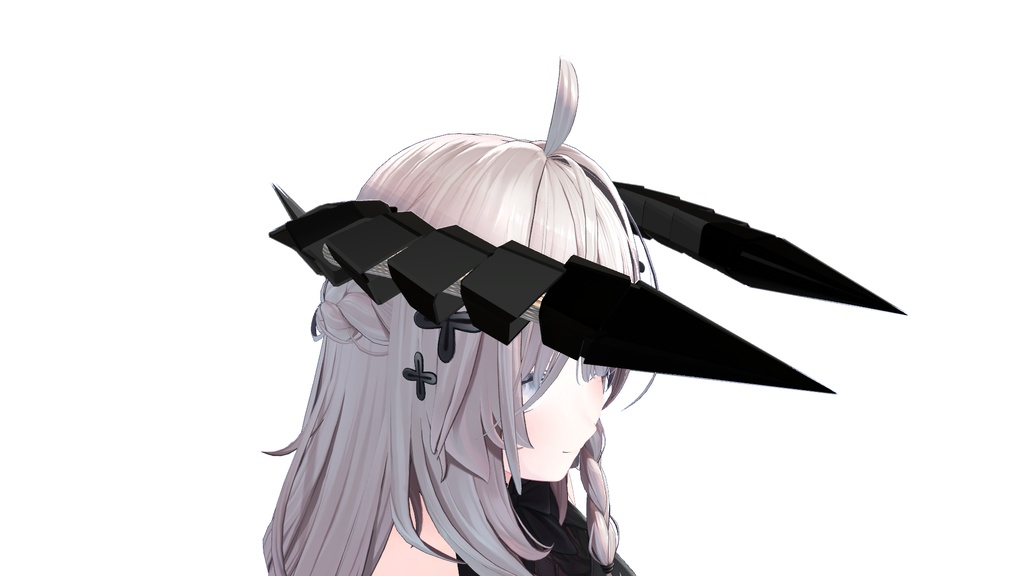 【VRChat】サイバー角&尻尾【7アバター対応】