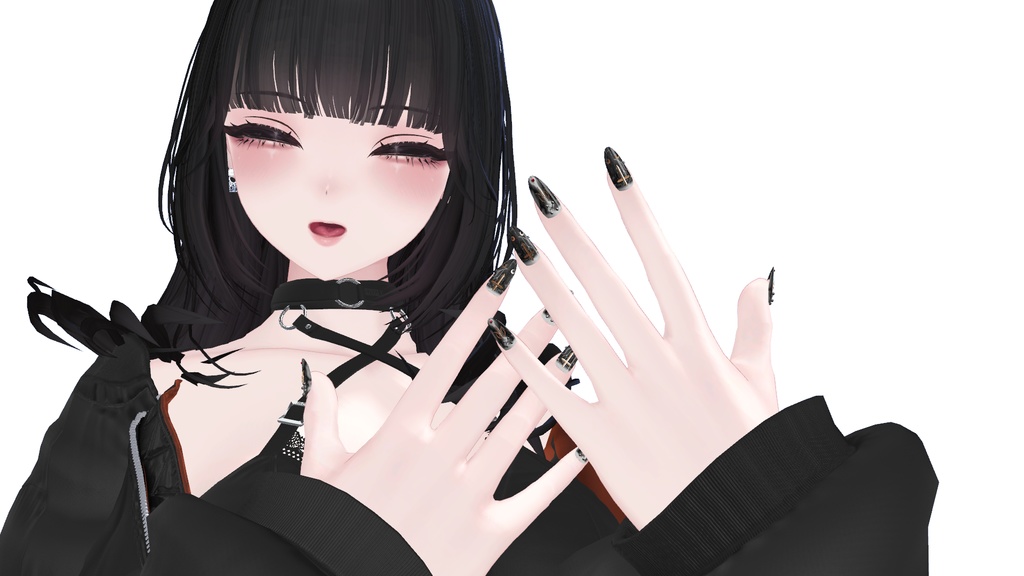 【VRChat】ネイルチップセット【7アバター対応】