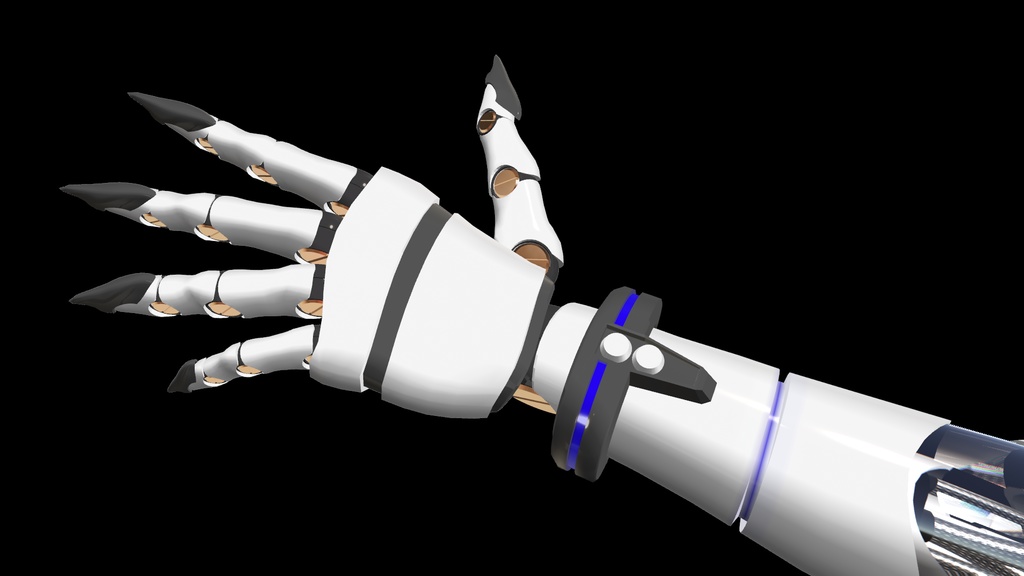 【VRChat】サイバー義手mk2【しなの専用】