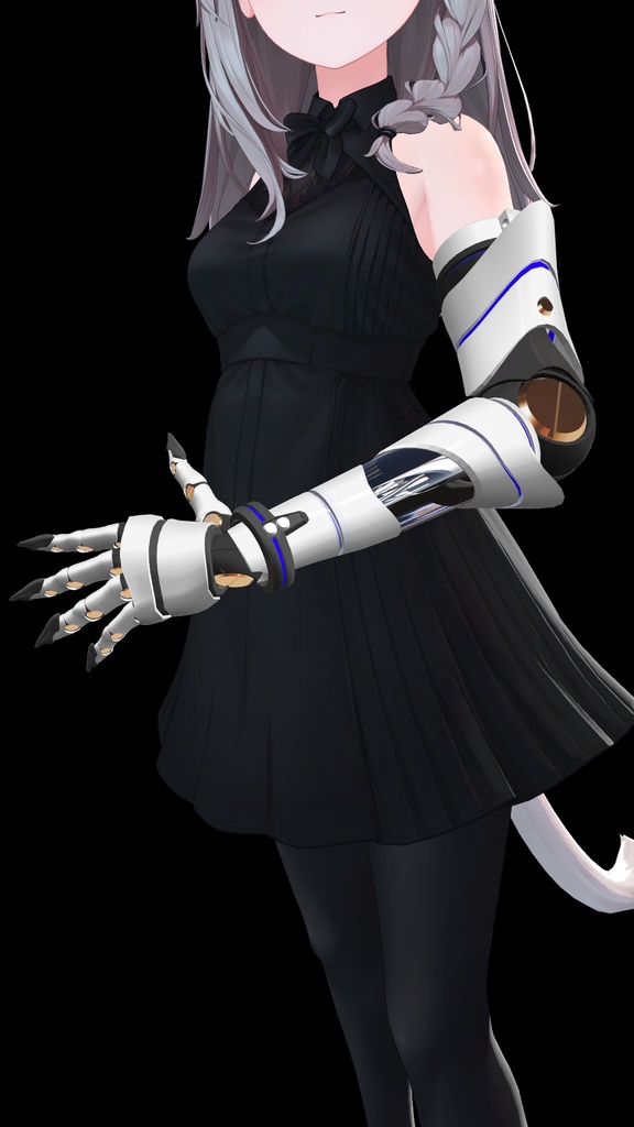 【VRChat】サイバー義手mk2【しなの専用】