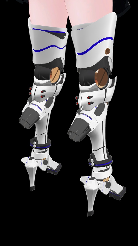【VRChat】サイバー義足mk2【しなの用】
