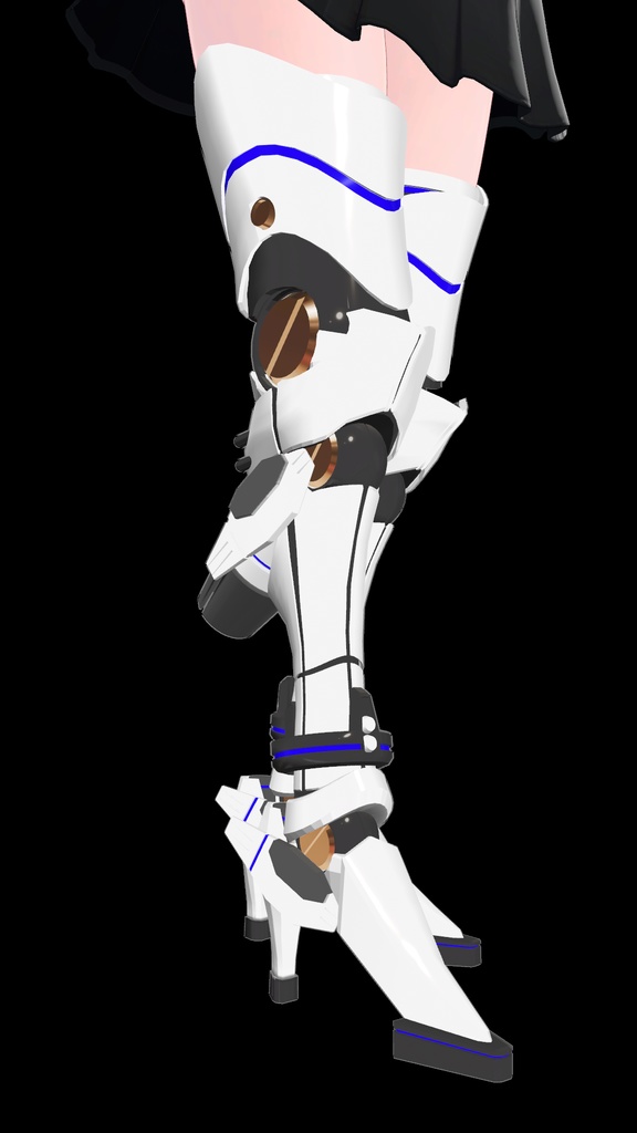 【VRChat】サイバー義足mk2【しなの用】