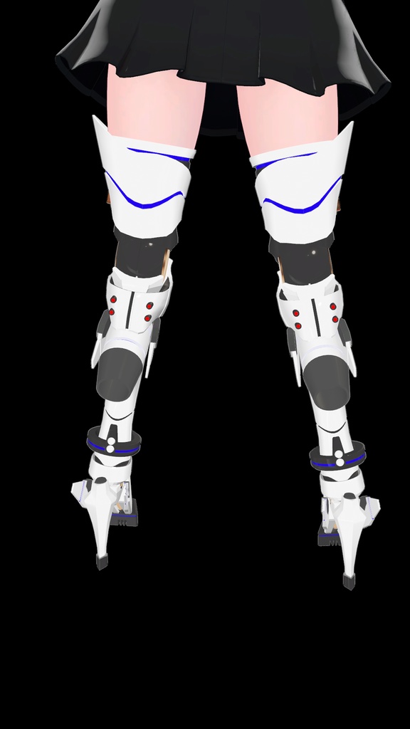 【VRChat】サイバー義足mk2【しなの用】