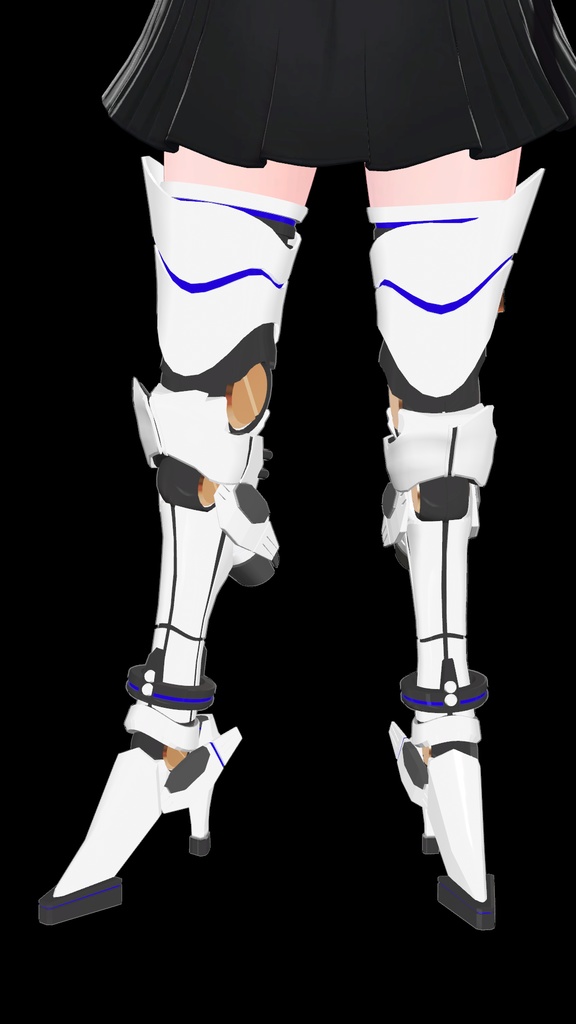 【VRChat】サイバー義足mk2【しなの用】