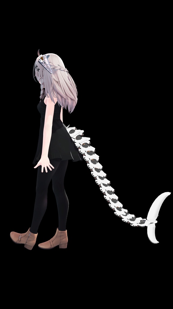 【VRChat】cyberheadgear&tail【しなの用】セール中!