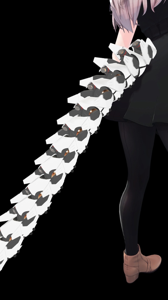 【VRChat】cyberheadgear&tail【しなの用】セール中!