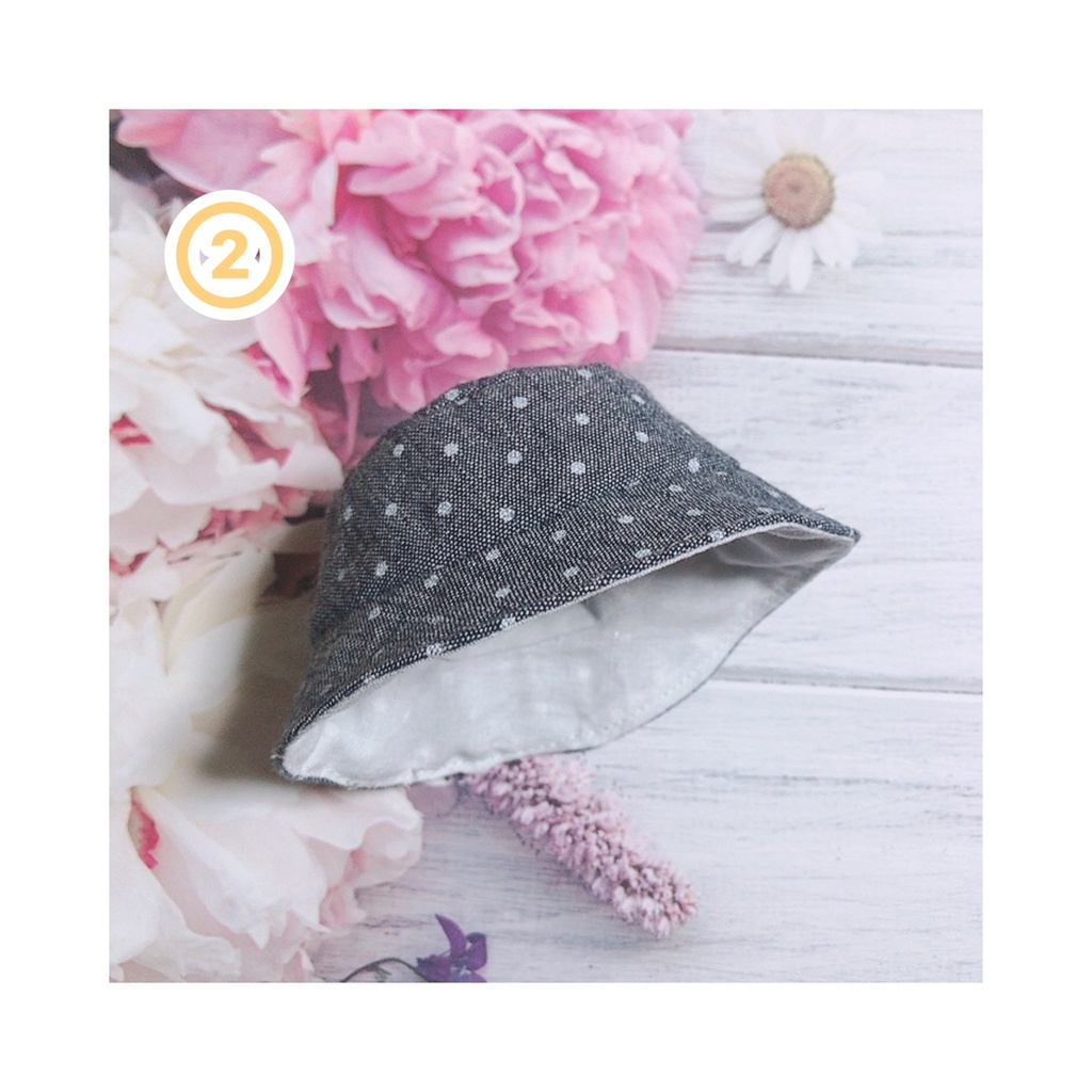 バケットハット リバーシブル