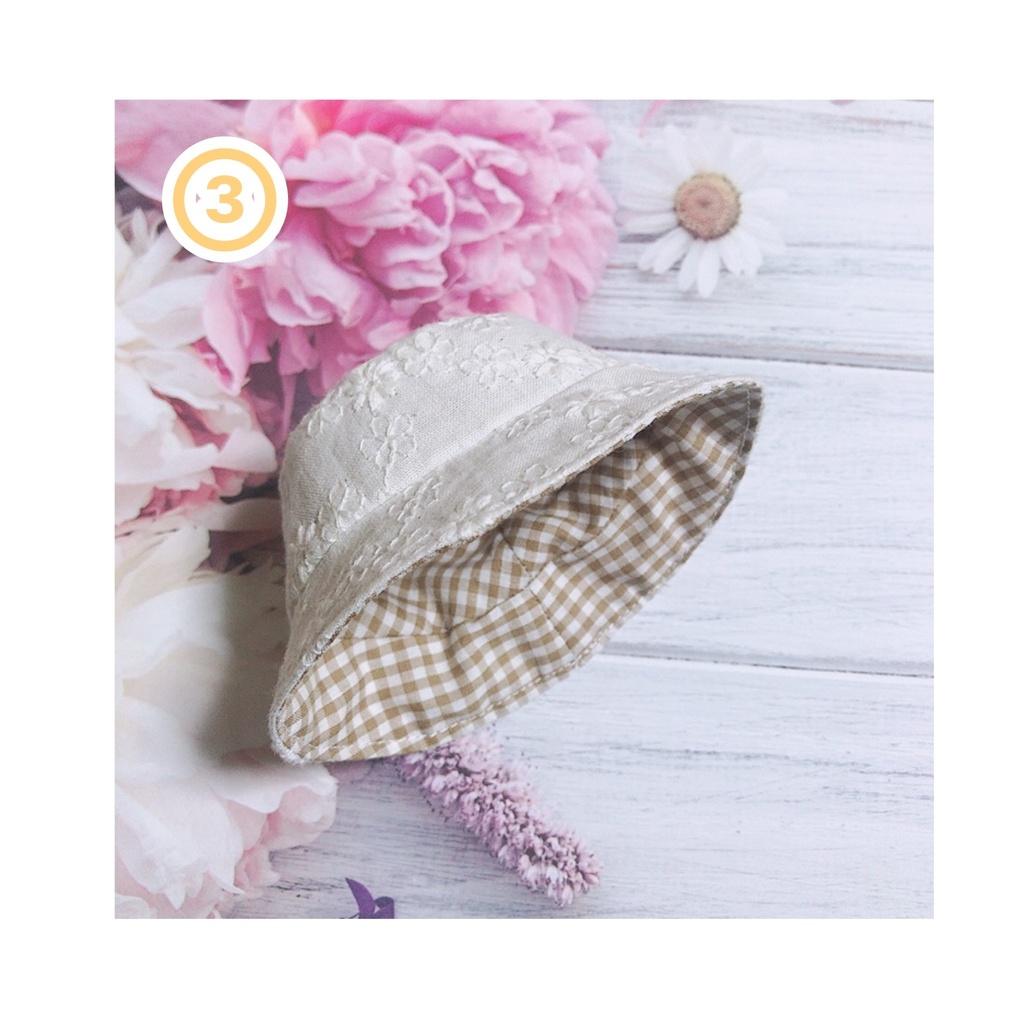 バケットハット リバーシブル