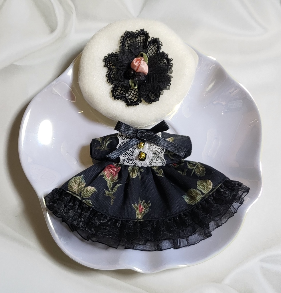 黒薔薇　ワンピース