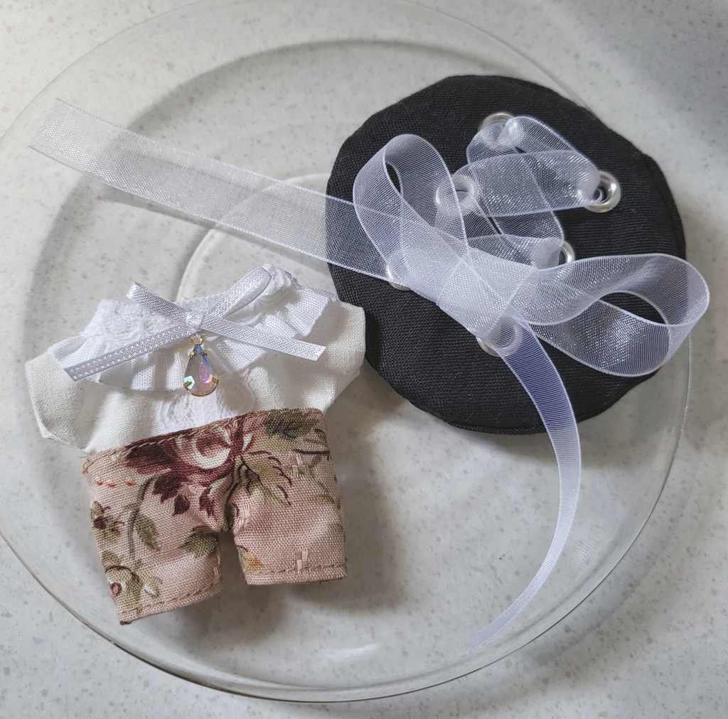 ピンクの薔薇コーデセット