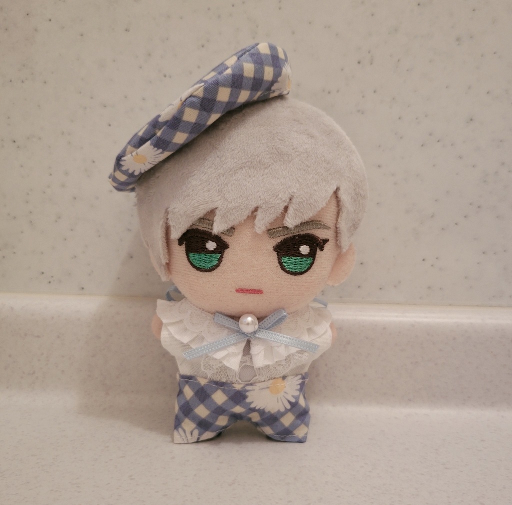 サイズ調整可 マーガレットお花サロペセット