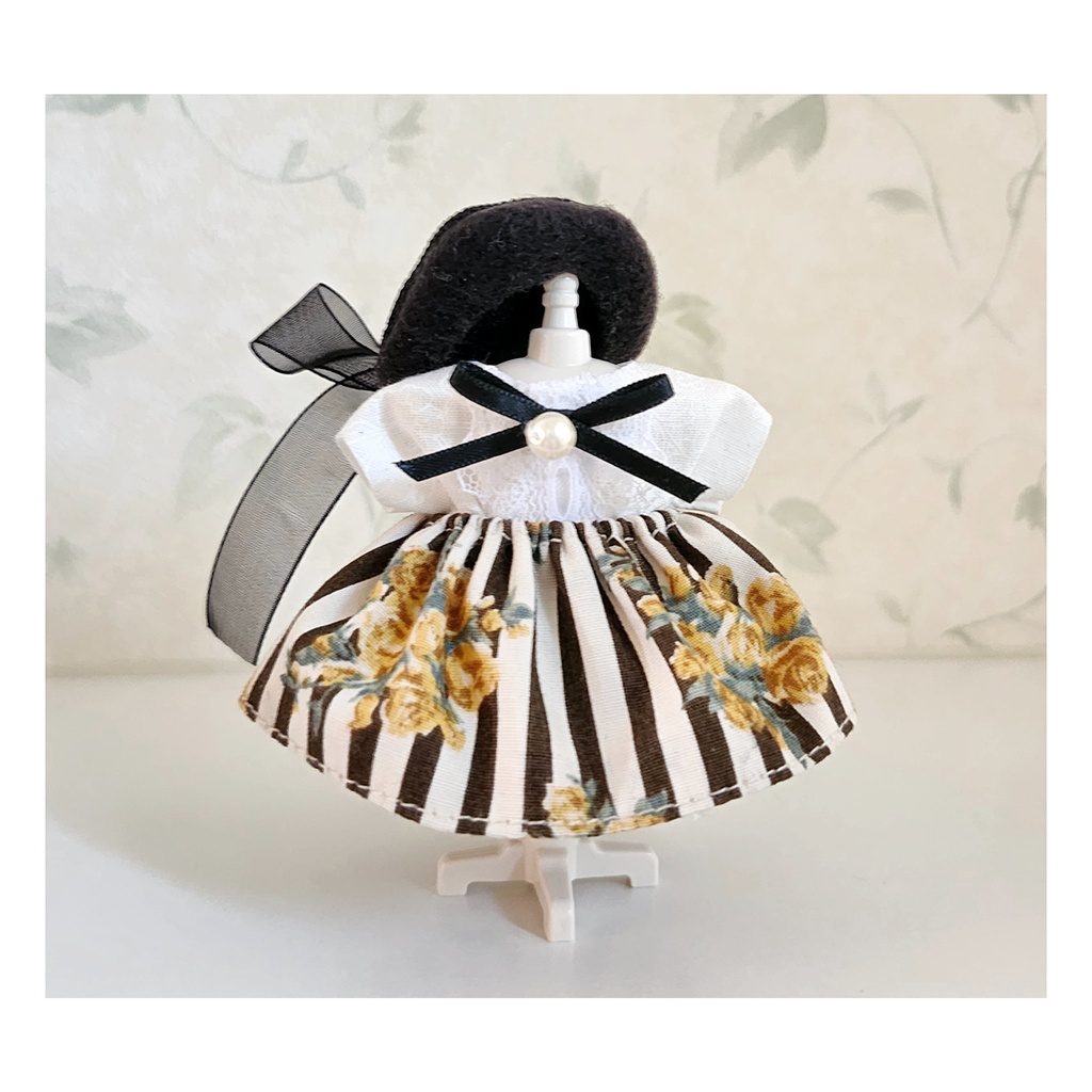 サイズ調整可 黄色い薔薇 コーデセット