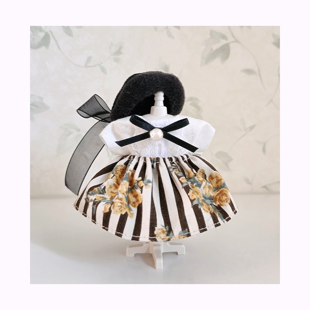 (サイズ調整可)黄色い薔薇コーデセット