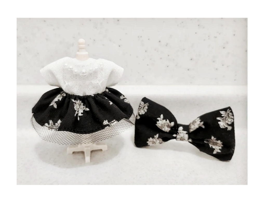 サイズ調整可 モノトーンコーデセット