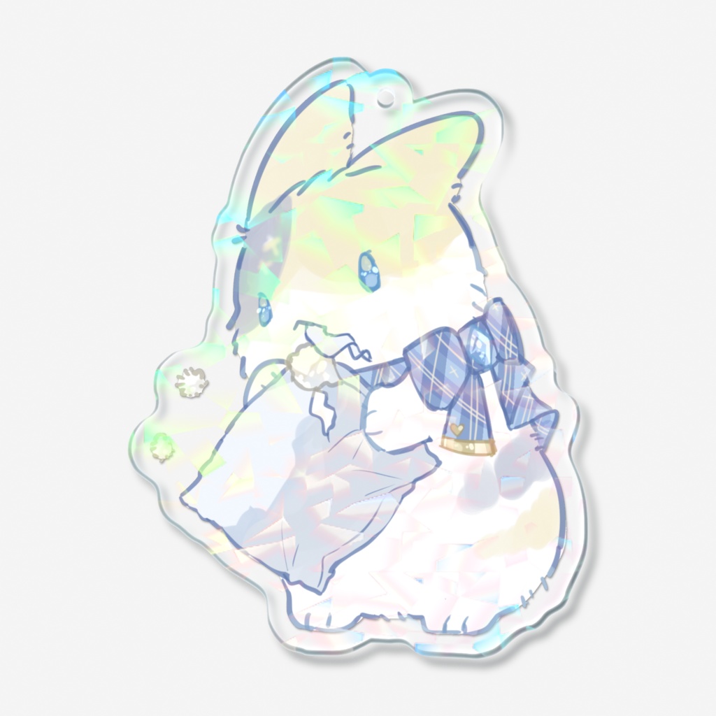 よそらちゃん(イタズラ)ホログラムアクリルキーホルダー