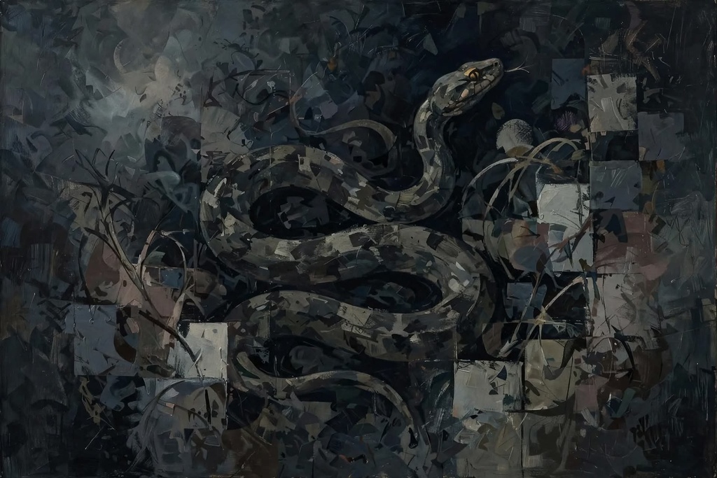 闇にひそむ輪郭　Contours Hidden in the Dark