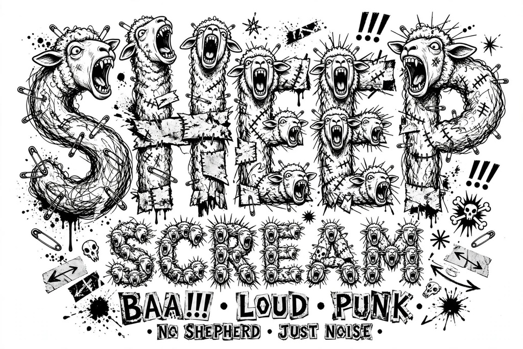 叫ぶ羊たち　Screaming Sheep