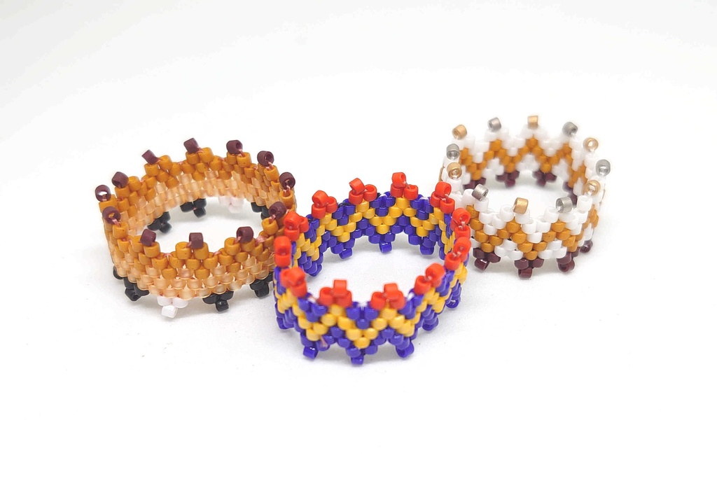 モルカーイメージのビーズリングB