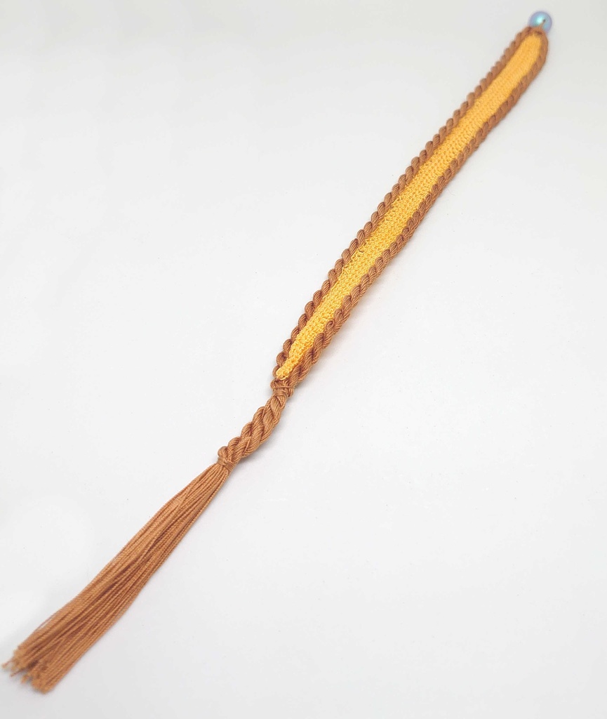 モルカーイメージのレースタッセルブレスレット