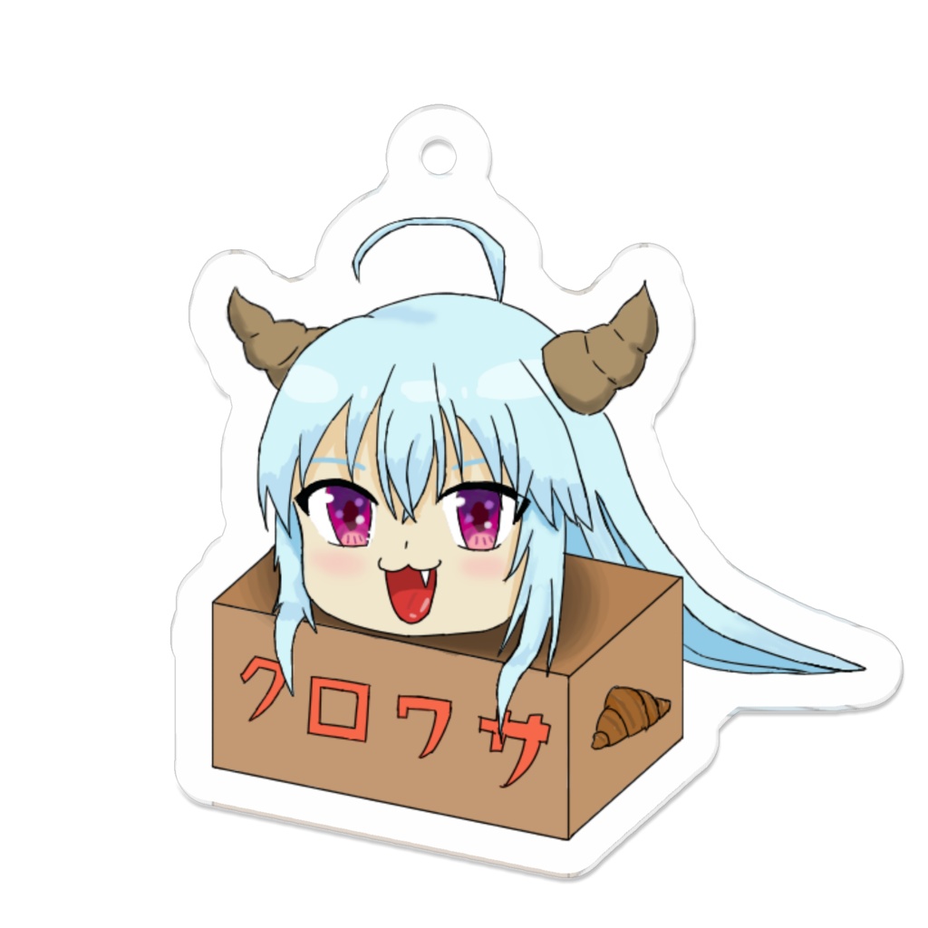 ハクミン1匹が作る ゆっくり風ハクヤ様のアクキー