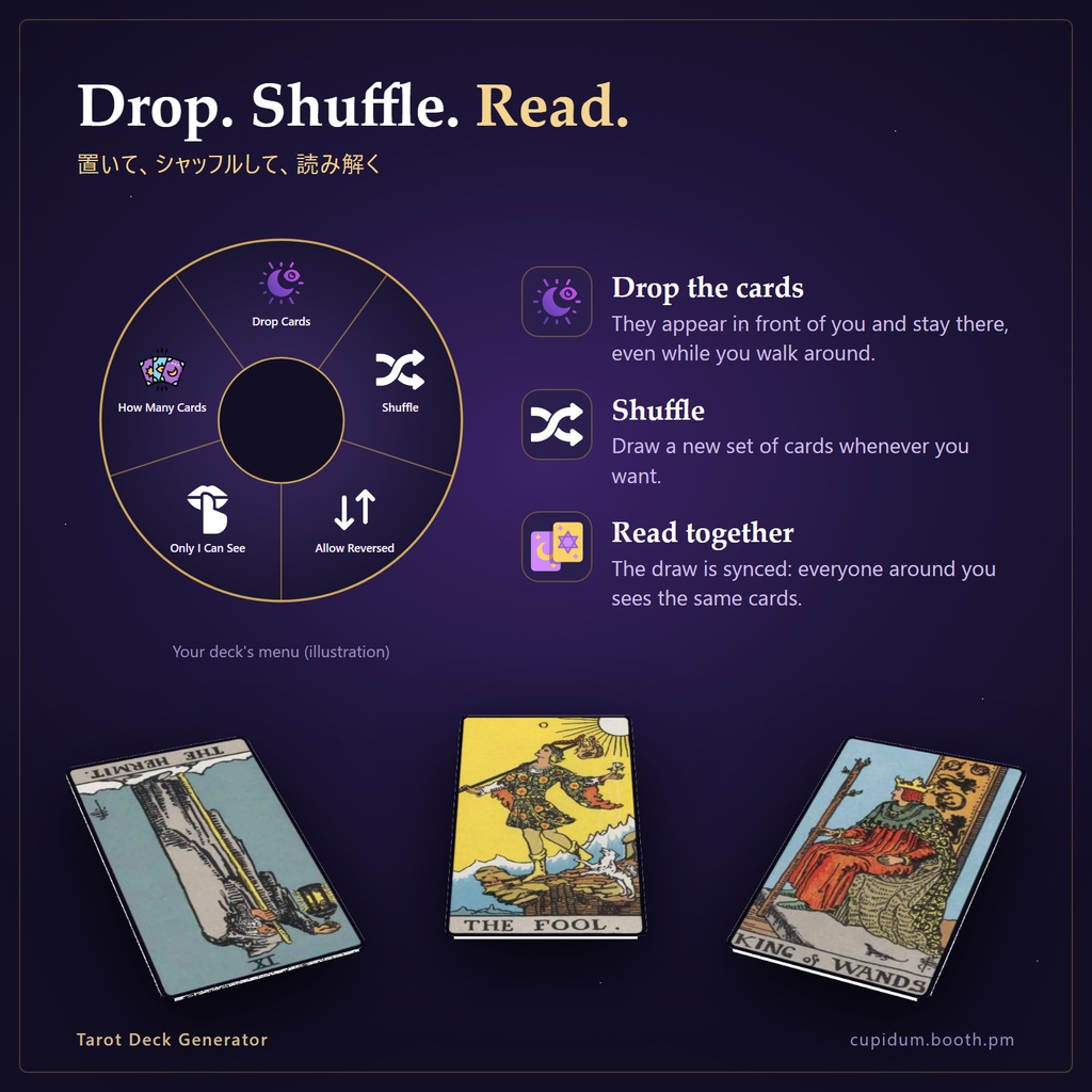 Tarot Deck Generator for Avatar
