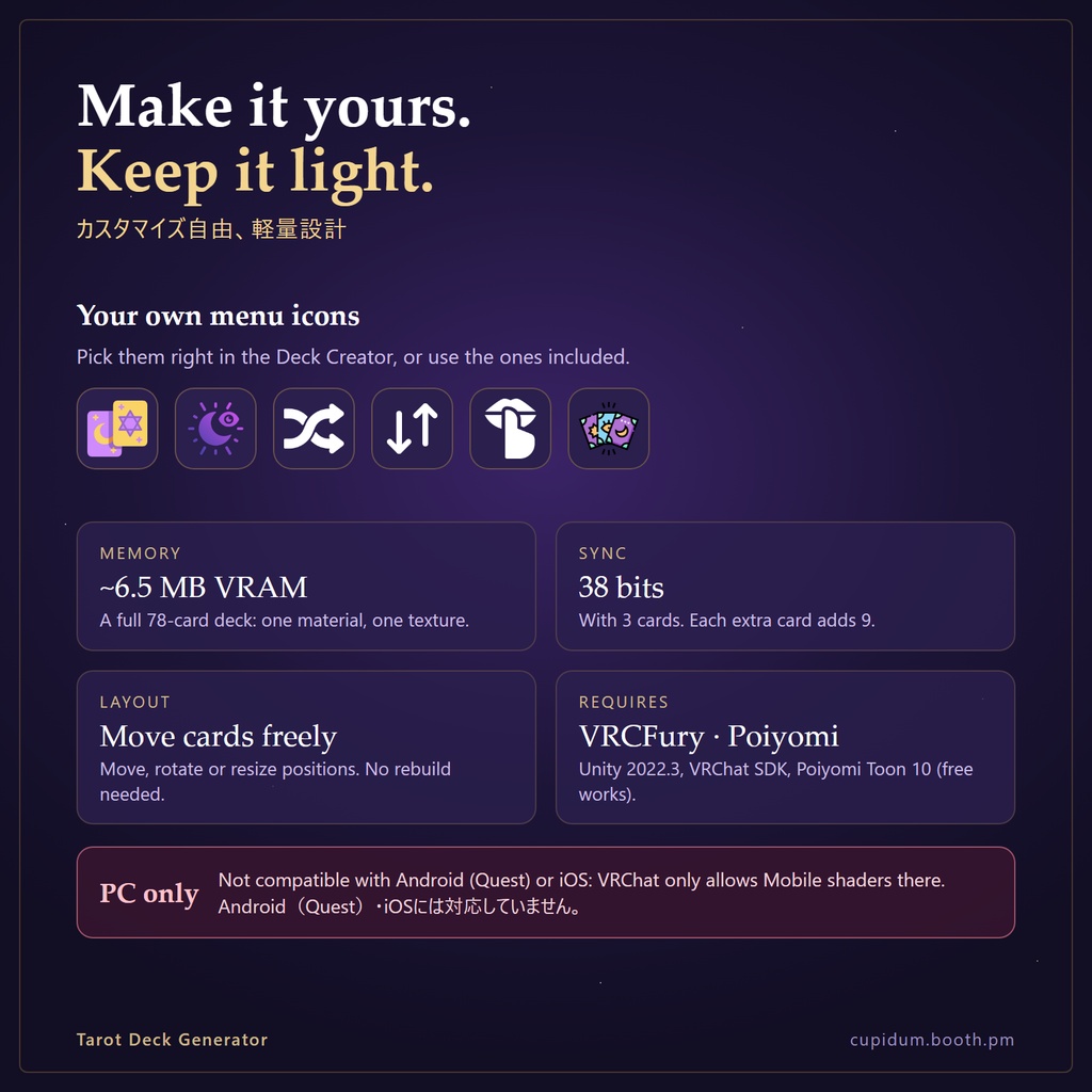 Tarot Deck Generator for Avatar