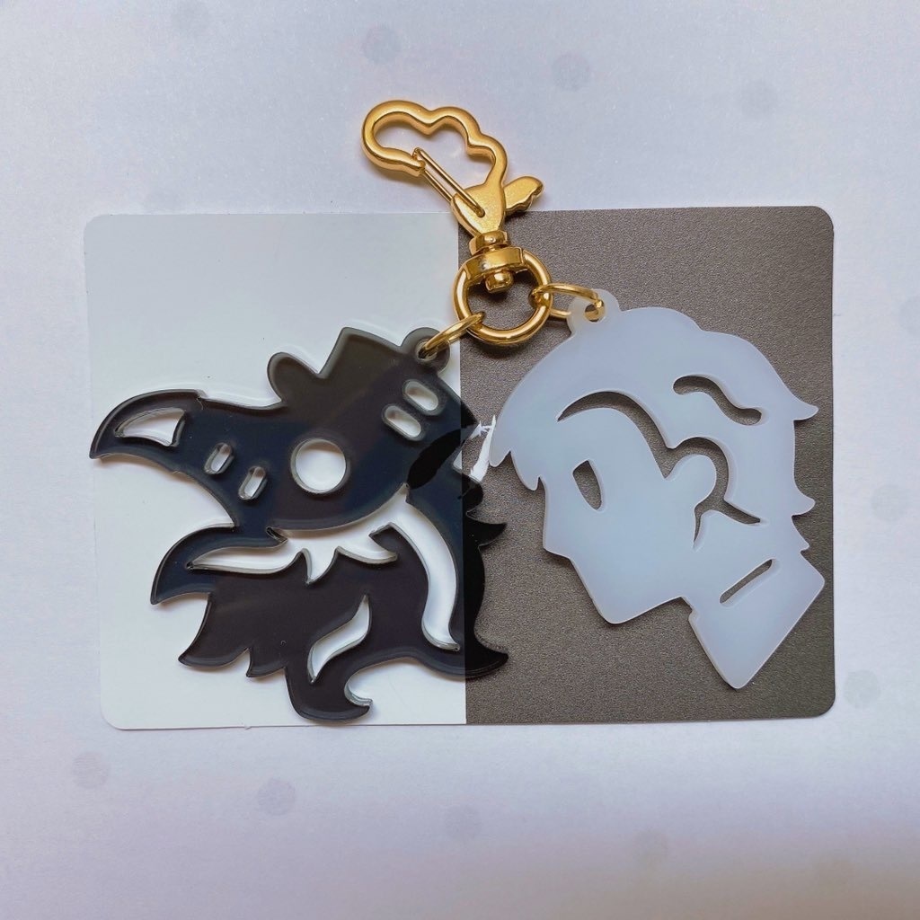 悪夢&小説家アクリルキーホルダー