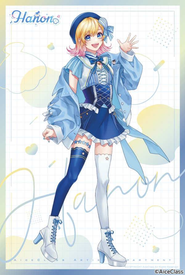 AiceClass ハコニワリリィ Hanon 缶バッジ