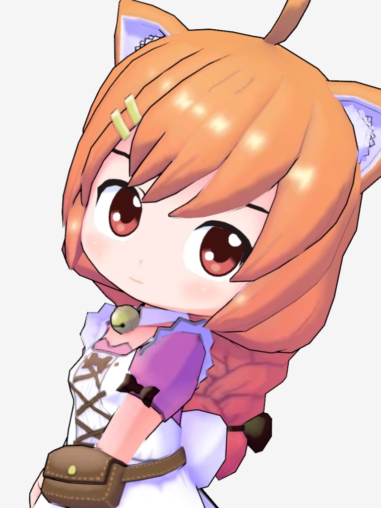 【オリジナル3Dモデル】ミィミィ