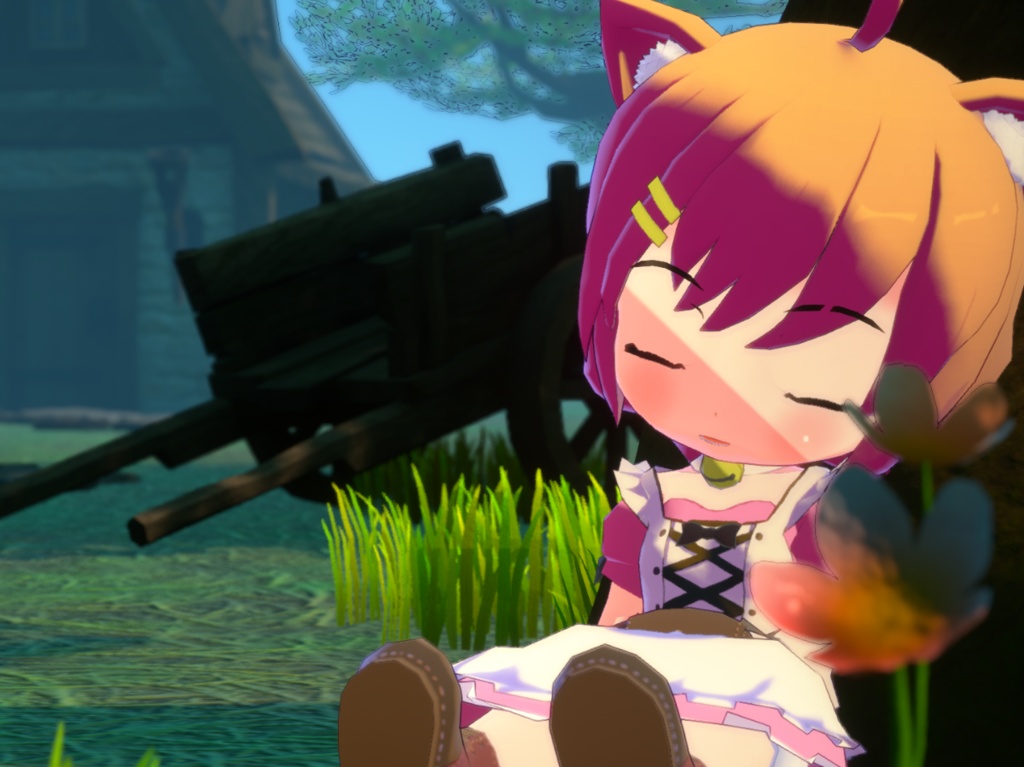 【オリジナル3Dモデル】ミィミィ