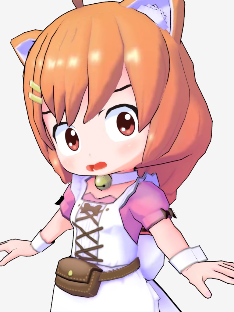 【オリジナル3Dモデル】ミィミィ