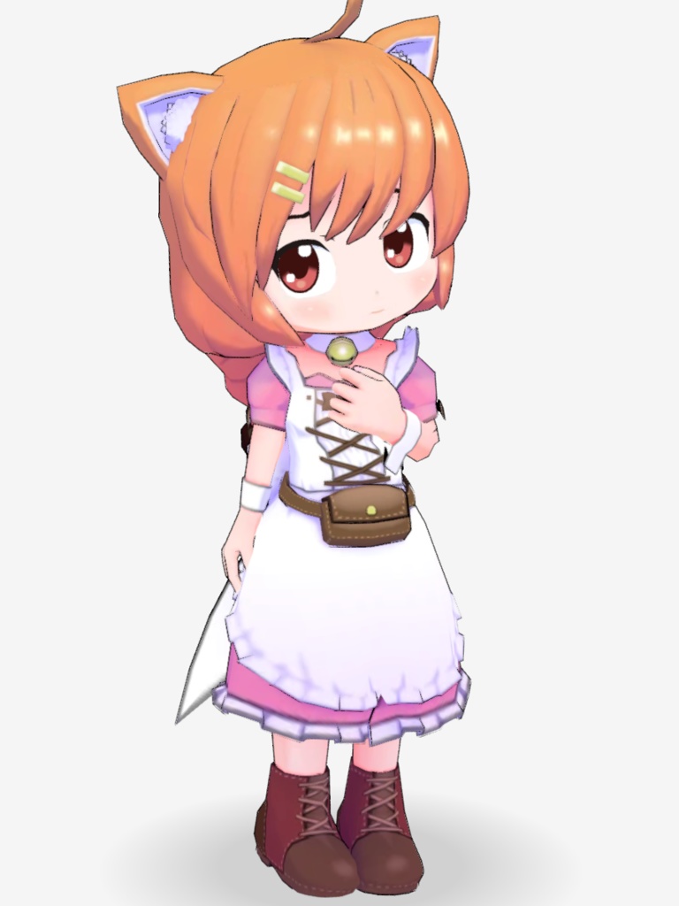 【オリジナル3Dモデル】ミィミィ