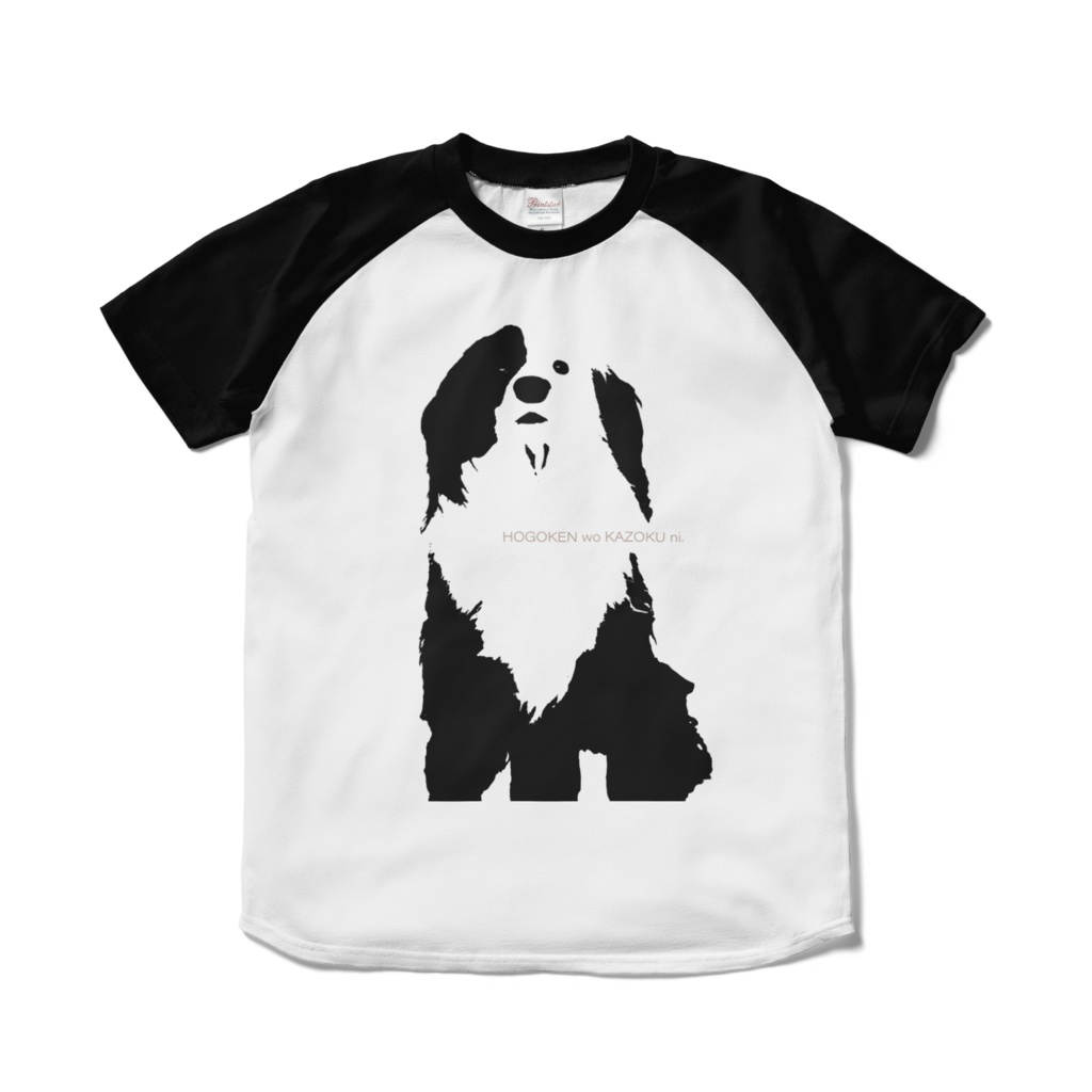 リアル凪柄ラグランTシャツ