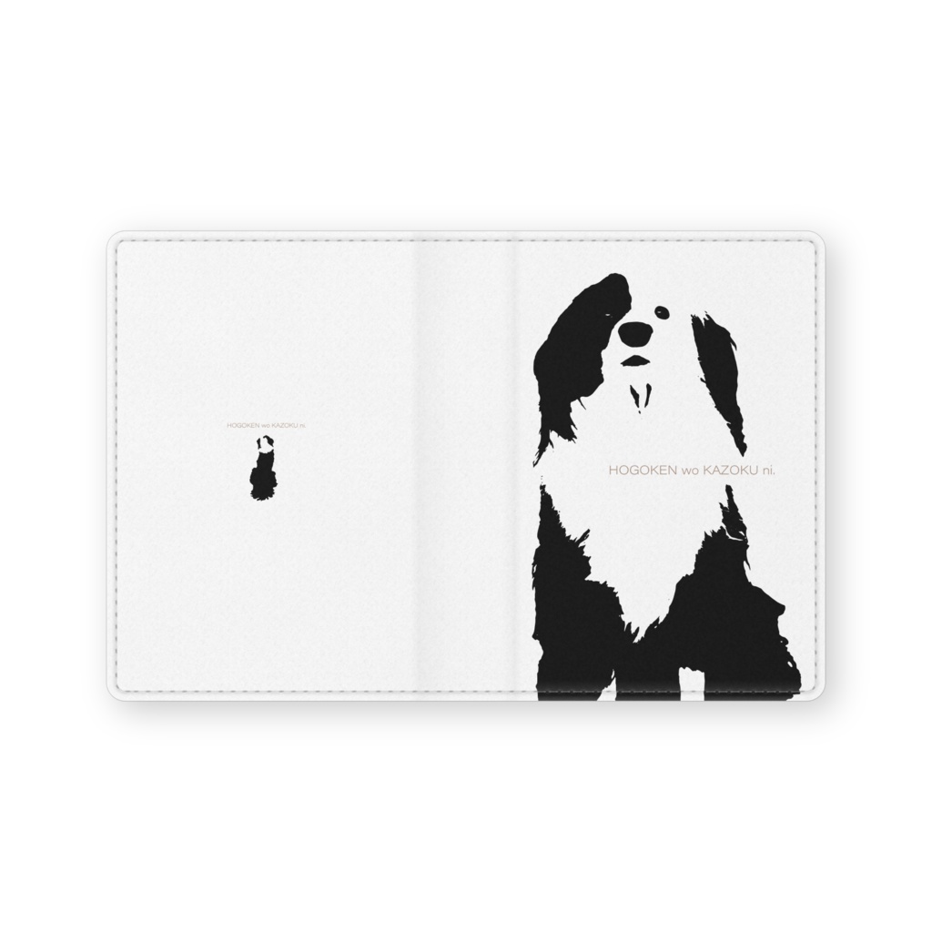 リアル凪柄BODYレザー名刺入れ