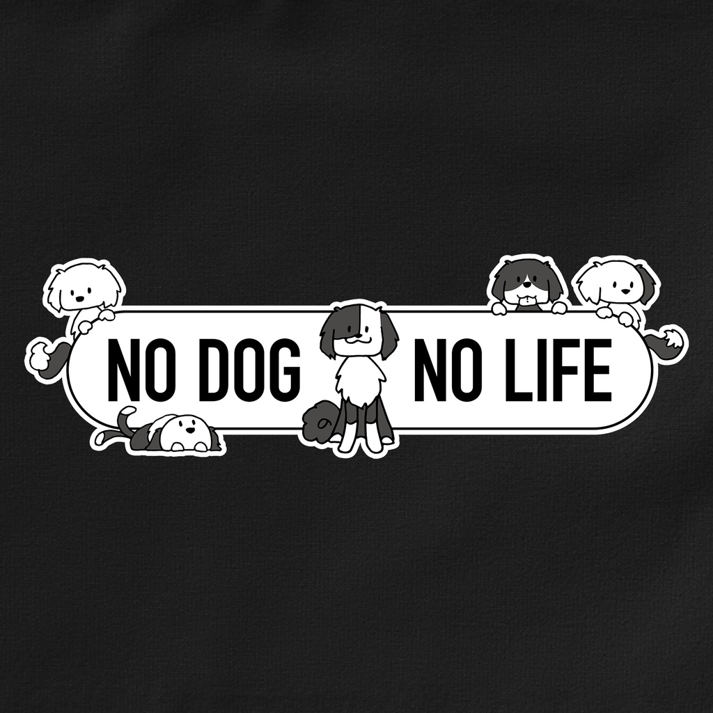 NO DOG NO LIFE サコッシュ(3カラー)