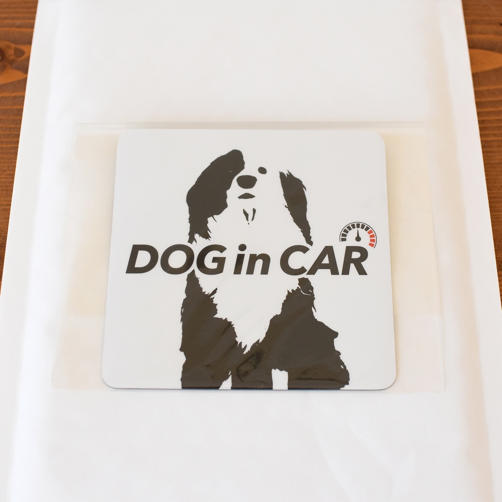 凪柄DOG in CARマグネットステッカー
