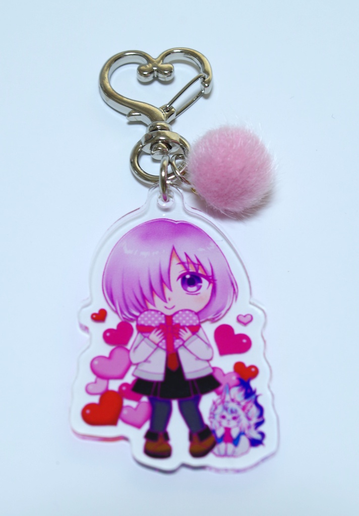 【送料無料】FateGO/マシュアクリルキーホルダー