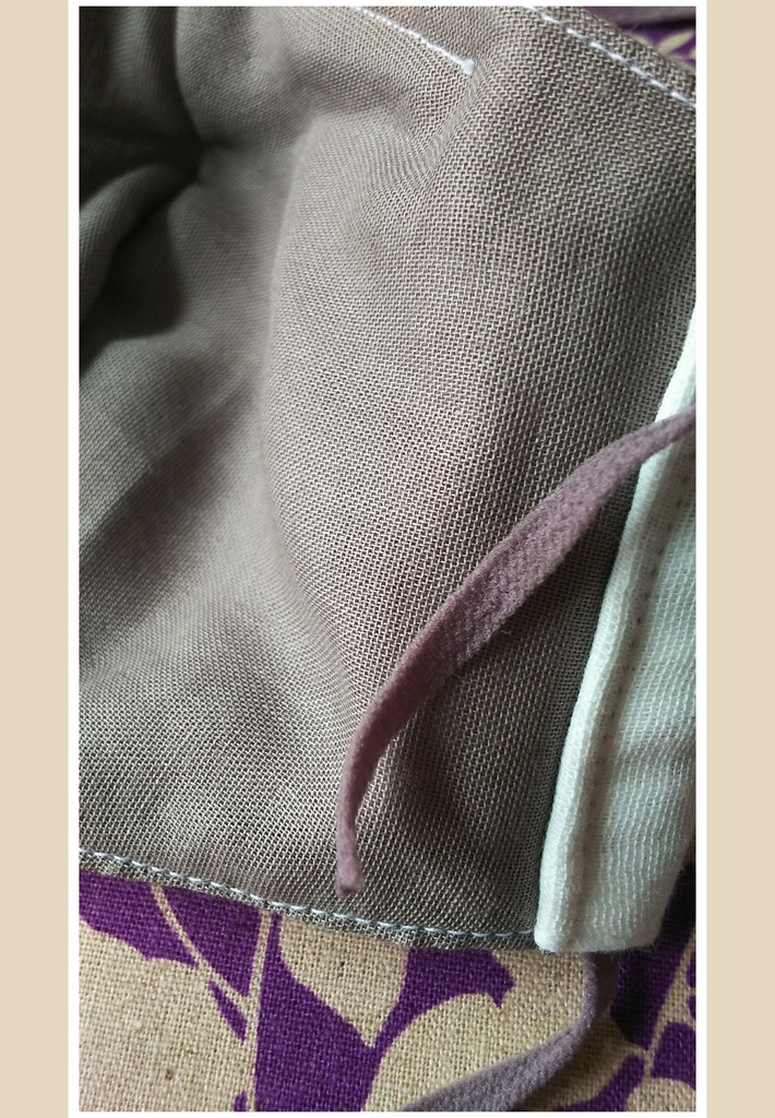 2  布マスク ハンドメイド ノーズワイヤー入