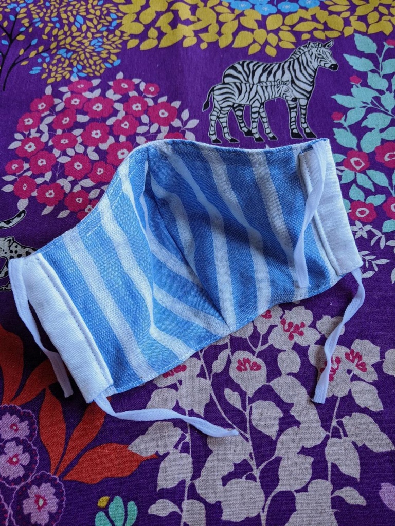 7 布マスク ハンドメイド ノーズワイヤー入