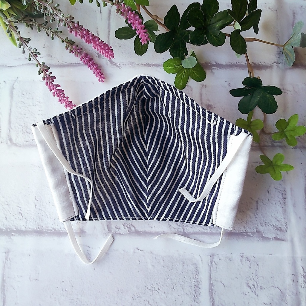 14 布マスク ノーズワイヤー入り 2枚組