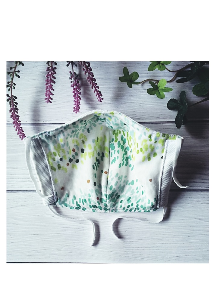 17  夏マスク 速乾 接触冷感 2枚組