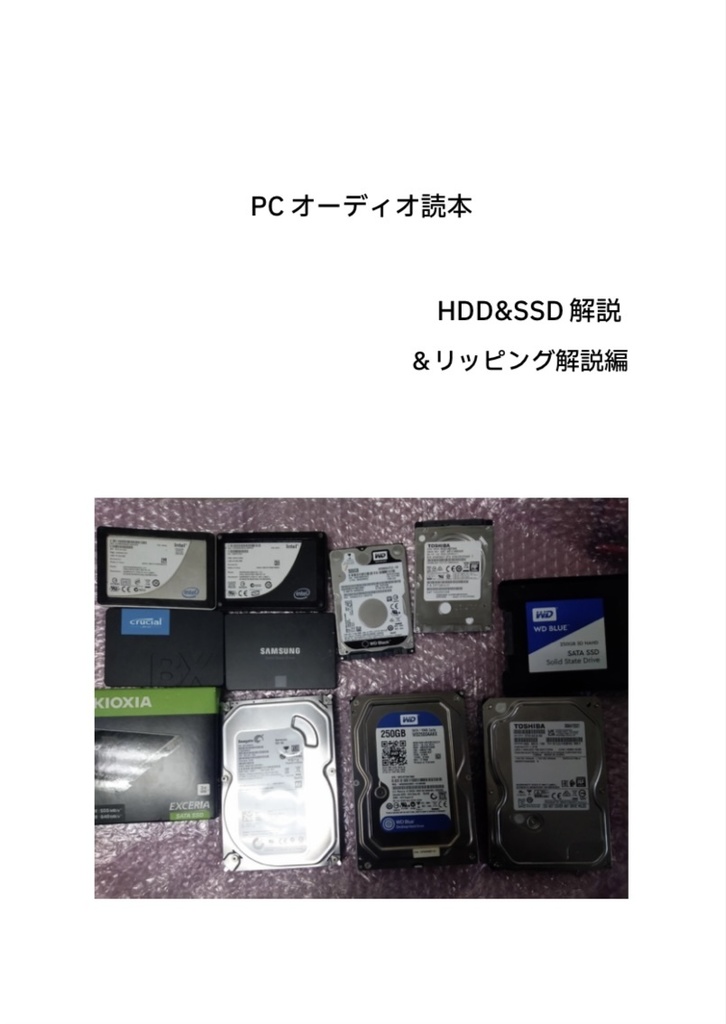 PCオーディオ読本HDD&SSD解説&リッピング解説編