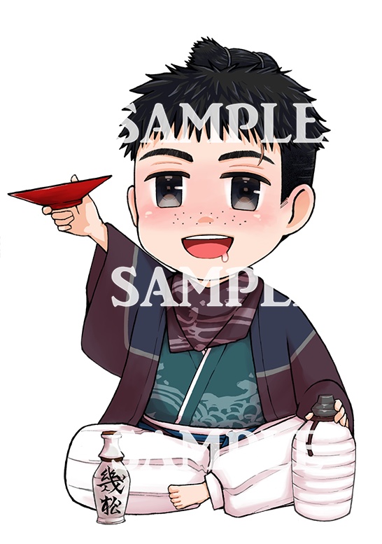 乾杯アクリルスタンド（桂）