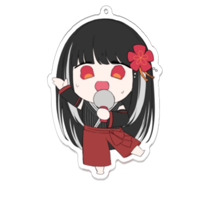 nemu.くるくるアクリルキーホルダー（by テトリス）