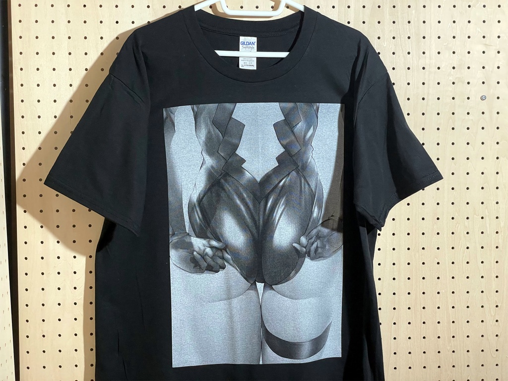 【版画Tシャツ】マシュ・キリエライト Fate/Grand Order 【Black】