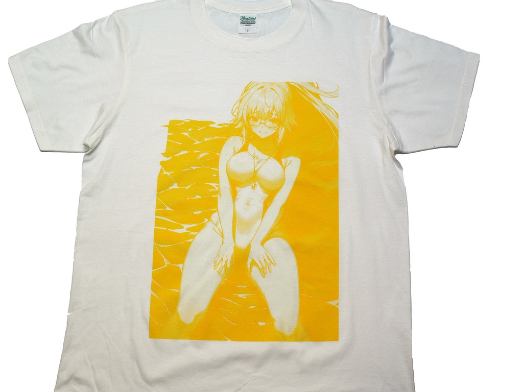 【無料サンプル】ジャンヌダルク 手刷りTシャツ【Lサイズ】